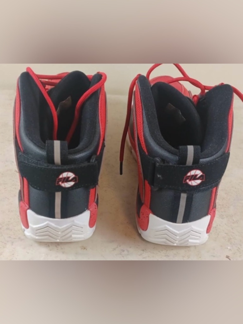 Fila Grant Hill 2 PDR Basketball Shoes Red Black White Men's - Picture 8 of 12